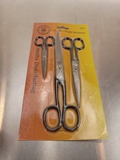 Old Fashion 3 Peice Paper Scissors Omaha Distribution Vintage (Lot of 2 packs) picture
