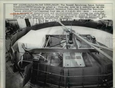 1964 Press Photo Manned Revolving Space Systems Simulator (MRSSS) San Diego picture