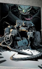 ABSOLUTE BATMAN #25 DEXTER SOY VIRGIN CARDSTOCK SIGNED by Snyder - PRESALE picture
