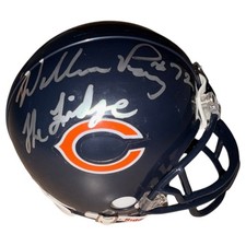 William Perry Autographed Chicago Bears Mini Helmet - JSA picture