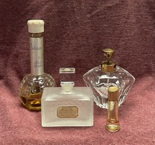 Christian Dior & Lucien Lelong Vintage Perfume/Cologne Bottle Lot (4 pcs) picture
