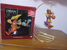 Carlton Cards Rocky & Bullwinkle Downhill Daredevils Ornament picture