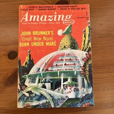 Amazing Stories Pulp v4 n9 Dec 1966: Philip K Dick Eando Binder Fletcher Pratt picture