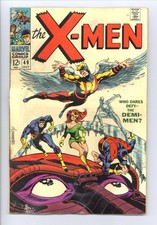 X-MEN 49 (GVG) 1st POLARIS (Lorna Dane) + Mesmero STERANKO cvr 1968 Marvel n440 picture