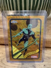 2025 Topps Chrome Marvel Kronos #25 Gold Wave /50 picture