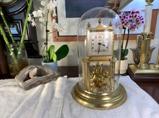 Vintage WEST GERMANY Schatz Dome Clock Running Perfectly RARE Gorgeous Art Deco picture