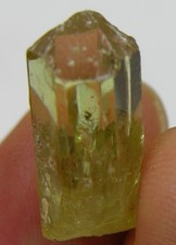 #6 17.00ct Mexico 100% Natural Terminated Golden Apatite Crystal Specimen 20mm picture