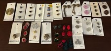 Lot Of Vintage JHB International LA Mode Streamline Buttons picture