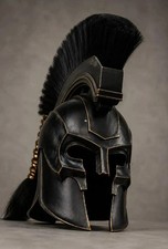 The Odysseus King Agamemnon Warrior Helmet Replica, Halloween Costume Gift Item picture