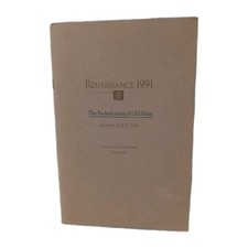 rededication of Old Main at the University of Arkansas Renaissance 1991 303/2500 picture