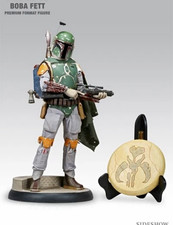 Sideshow Collectibles Boba Fett Premium Format Star Wars Figure Exclusive 1:4 picture