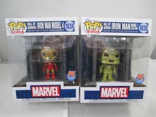Funko POP Deluxe Iron Man Hall Of Armor Model 1 & 4 NEW 1035 1036 picture