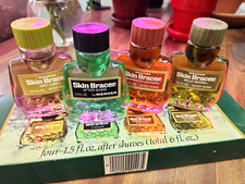 Vintage Mennen Skin Bracer After Shave Gift Collection Set 1.5 oz. Bottles NOS picture