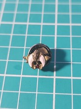 Vtg Freemason Masonic Shriner Logo Screw Back Gold Tone Lapel Pin picture