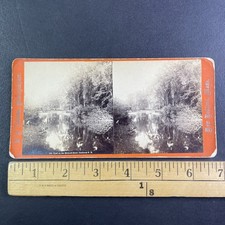 Mohawk River Colebrook NH Stereoview S. F. Adams Photographer 1870s picture