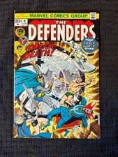 Defenders #6 Marvel 1973 Silver Surfer Doctor Strange Hulk Raw Comic Mid-Grade picture
