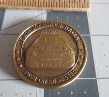 2000 Team Marines Racing #53 Pass or Be Passed Race for the Flag Challenge Coin picture
