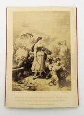 c1870’s Albumen Print Cabinet Card From “Hermann Und Dorothea” by Kaulbach picture
