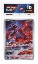 ACE 10 Groudon AR 069/062 - sv3a Japanese Raging Surf - Japanese Pokemon Card picture