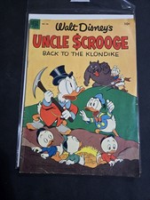 Four Color #456 Uncle Scrooge Back to the Klondike 1953 Dell Carl Barks Disney picture
