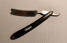 11/16 William Revitt w/ Silver + MOP Inlay Vintage Straight Razor *SHAVE READY* picture