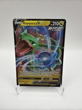 🔥Rayquaza V 2021 Evolving Full Art Ultra Rare Holo Pokemon Card 110/203 🔥 picture