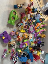 Various Movable Toys and Vintage Collectibles Vintage From Fast Food And Others. picture