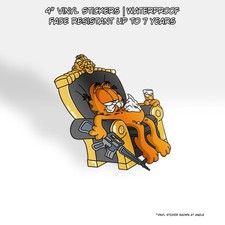 Kingpin Garfield | Vinyl Anime Sticker Decal for Laptops Bottles Cars picture