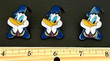 ⭐ 1 DAY SALE ⭐ LOT OF (3) ENAMEL PINS DONALD DUCK LAPEL PIN DISNEY CHARACTER picture