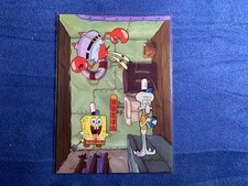 2009 topps spongebob squarepants Create A Scene card #1 from the set of 10 Nm-Mt picture