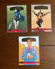 2024-25 Upper Deck DC Annual Wonder Woman 3 Card Lot Grail Clark Kent WW Inserts picture