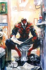 AMAZING VENOM #1- 1:100 ITO FULL ART VARIANT- JORDAN MORRIS- MARVEL picture