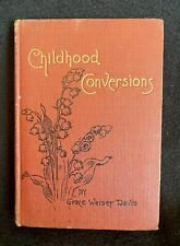 antique book: Childhood Conversions by Grace Weiser Davis picture