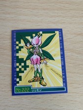 1999 Digimon Biology 2 Lillymon No.222 Sealdass EX Sticker Bandai Vintage eb448 picture