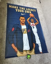 Nike Kevin Durant London Olympic USA Foot Locker Store Display Poster Sign 2012 picture