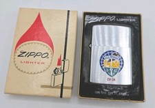 1975 Zippo Lighter USS Oriskany Navy Aircraft Carrier Military NOS picture