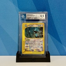 Kingdra Crystal BGS 6.5 ENG Pokemon Card Holo Aquapolis 148/147 Beckett Ex-MT+ picture