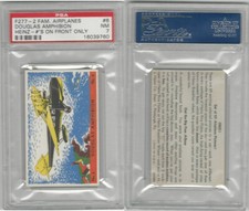 F277-2, H.J. Heinz, Famous Airplane Pictures, 1935, #6 Douglas Amp, PSA 7 NM picture
