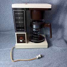 VTG 1970s GE General Electric Coffeematic 10 Cup Coffee Maker Retro MCM Tested picture