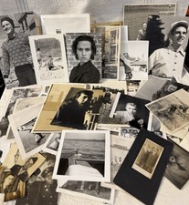 Vtg Lot Of 64 ALL MEN Photos-Shirtless-Affectionate-Touching-Photo Booth-Gay picture