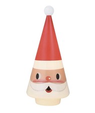 Mr. Christmas 24” Blow Mold Retro Santa Tree - Vintage style Head picture