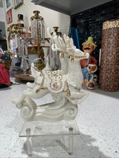 Lenox Dash Away All “DONNER & BLITZEN” Reindeer Christmas Figurine - Read picture