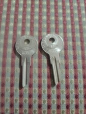 2 NOS Vintage Briggs & Stratton BASCO #14 Milwaukee Auto Uncut Key Blanks No 14 picture