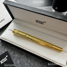 Montblanc Gold Rollerball Pen Luxury Engraved VIP Gift Executive Limited Edition picture