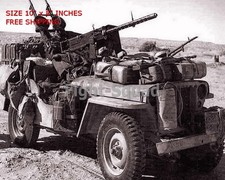 WW2 8x10 Photo WW2 Photo North Africa 1943 Heavily armed and specially O1453 picture