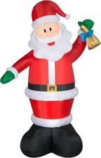 Giant Santa 10ft Tall Christmas Inflatable picture