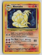 Ninetales Holo Rare Unlimited BSS 012/102 MP picture