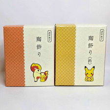 PokemonCenter 2025 Set Pikachu & Ponyta Figurine Ornament Pikachu & Lickitung picture