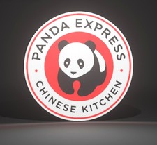 PANDA EXPRESS LED LIGHT BOX SIGN 12.5