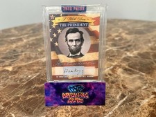 2020 POTUS A WORD FROM THE PRESIDENT ABRAHAM LINCOLN HANDWRITTEN WORD AWF-AL picture